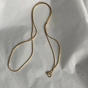 E.G. Italy 14K Yellow Gold Snake Chain Necklace – 22”, 5 g,